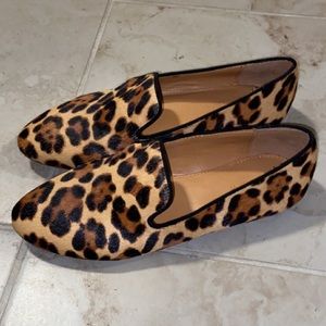 J. Crew Leopard Loafers